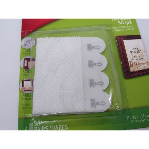NEW 3M Command Picture Hanging Removable Interlocking Fasteners, 5/8" x 2 1/8" - Picture 7 of 12
